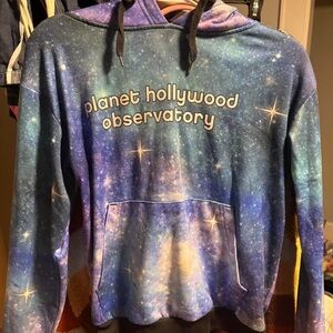 Vintage Planet Hollywood Observatory Galaxy Hoodie